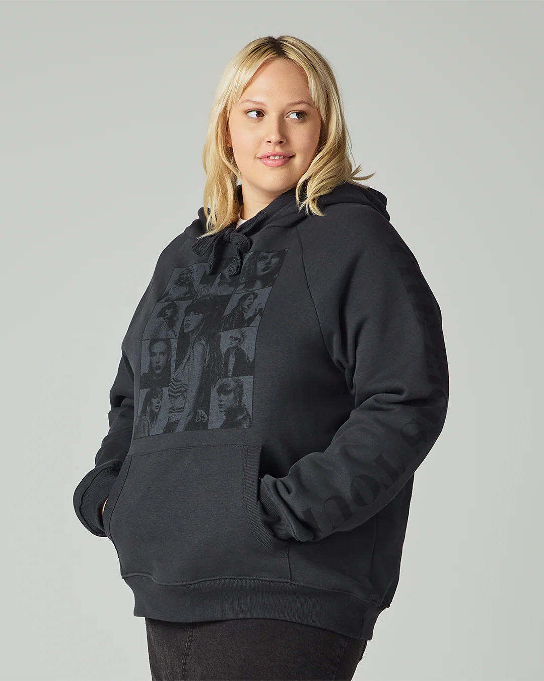 Taylor Swift | The Eras Tour Through LA Black Hoodie - Image 9