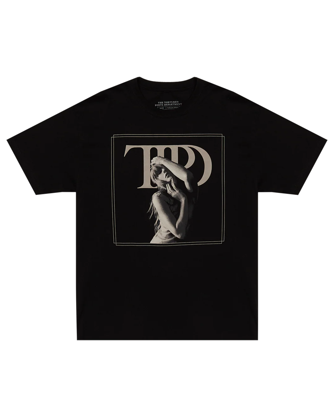 The Tortured Poets Department Black Photo T-Shirt