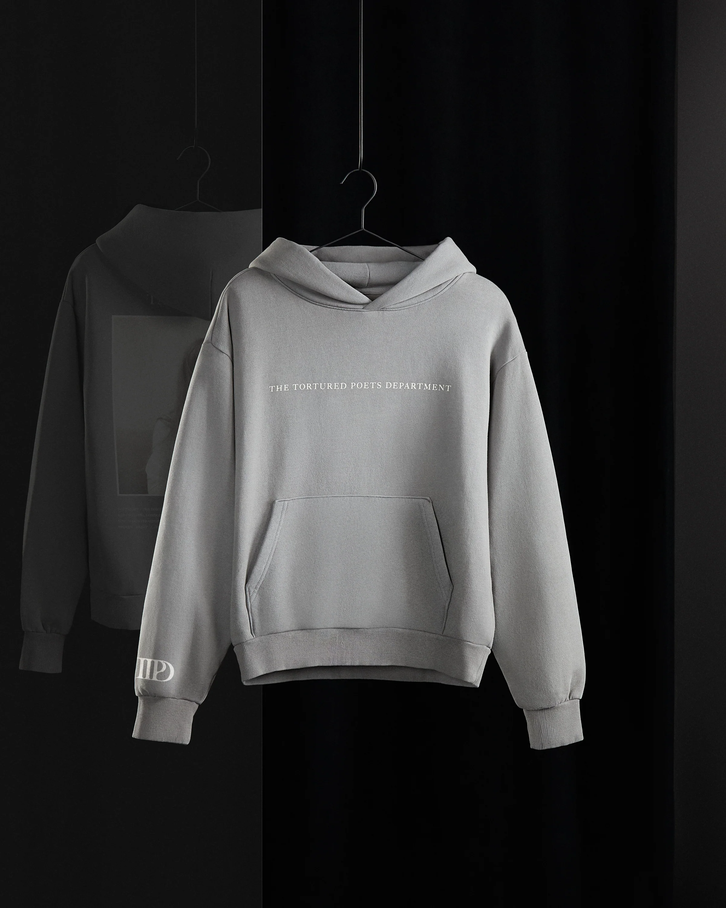 The Tortured Poets Department Gray Hoodie - Image 5